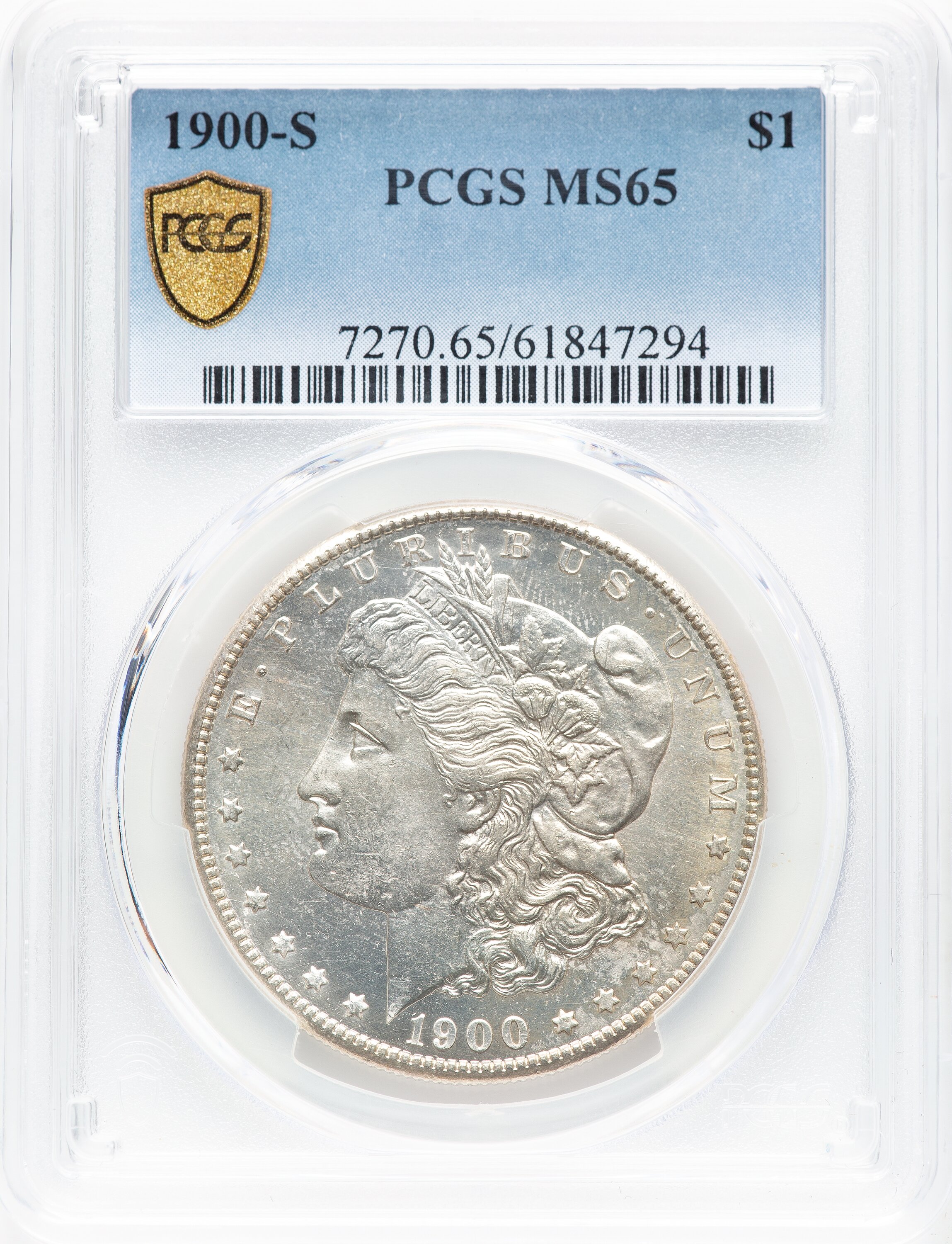 1900-S Morgan Dollar PCGS MS65 - LCR Coin
