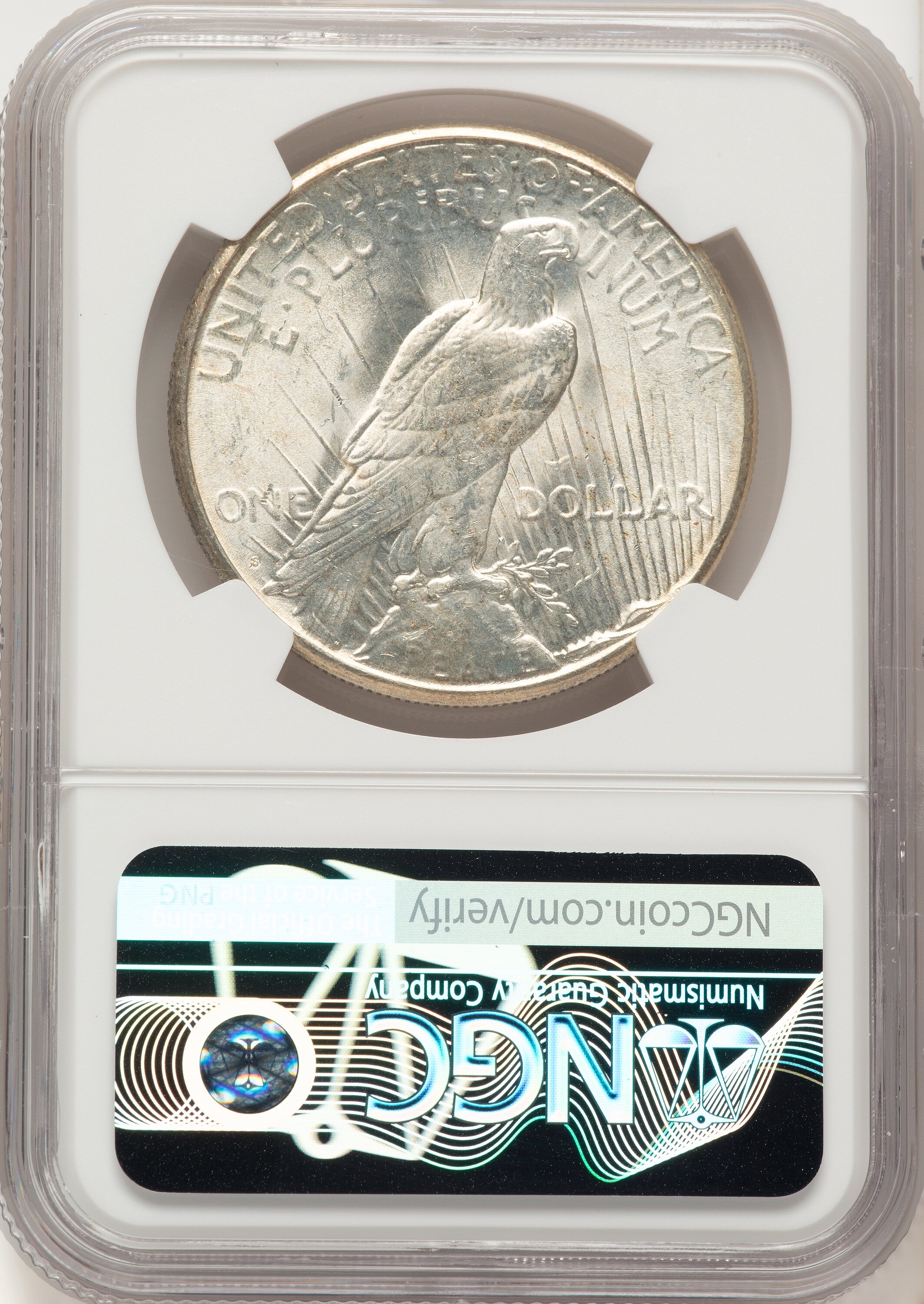 1923-S Peace Dollar NGC MS65 - LCR Coin