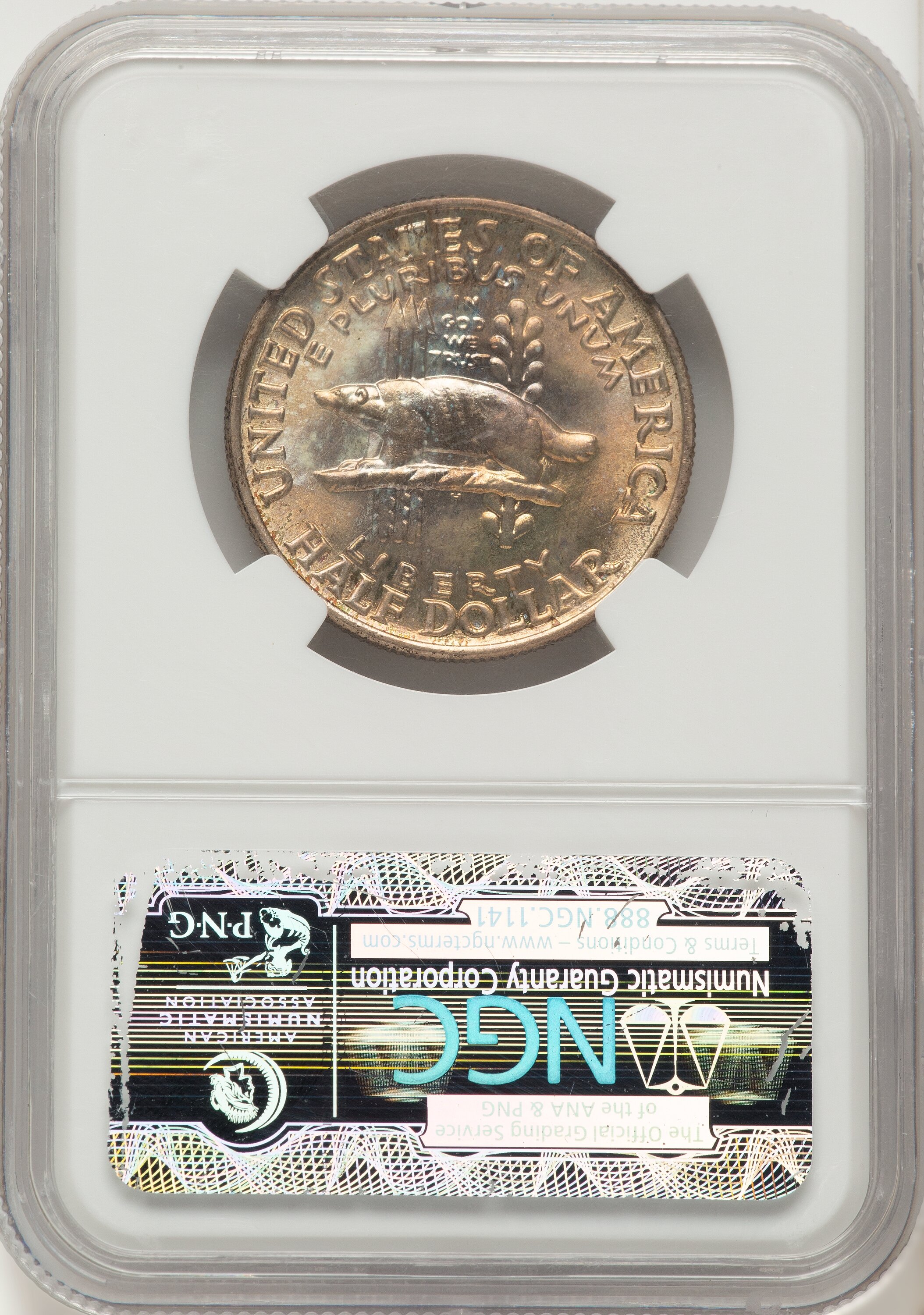 1936 50C Wisconsin Commemorative Silver NGC MS67 - LCR Coin