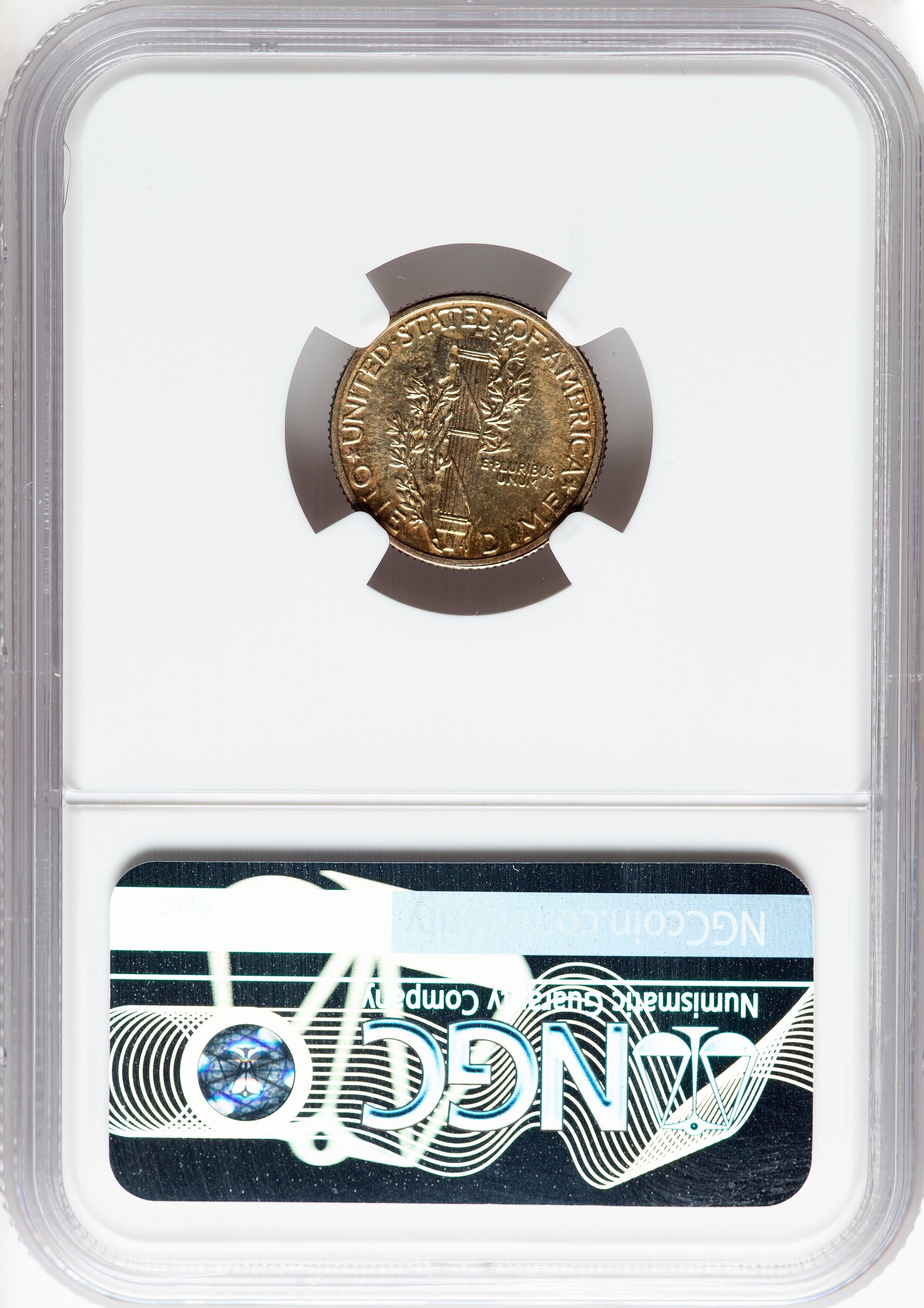 1937 10C Proof Mercury Dime NGC PR67 - LCR Coin
