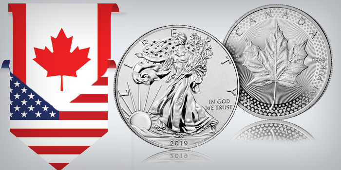 The American Silver Eagle And The Canadian Silver Maple Are Coins Of Many Firsts Lcr Coin