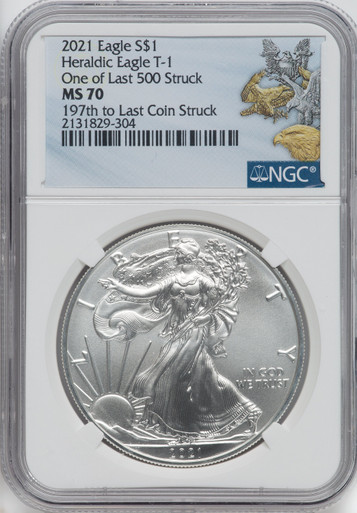【限定】2021 Colorized American Silver Eagle 2021 21RCN Limited Edition Silver Proof Set - American Eagle