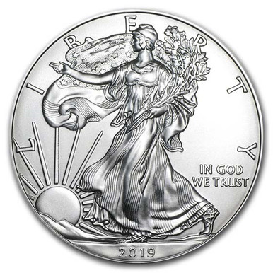 2019 1 oz American Silver Eagle BU