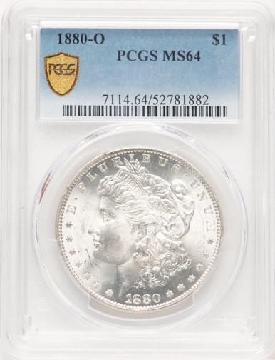 1880-O Morgan Dollar PCGS MS64 (521416026). Fourth image.