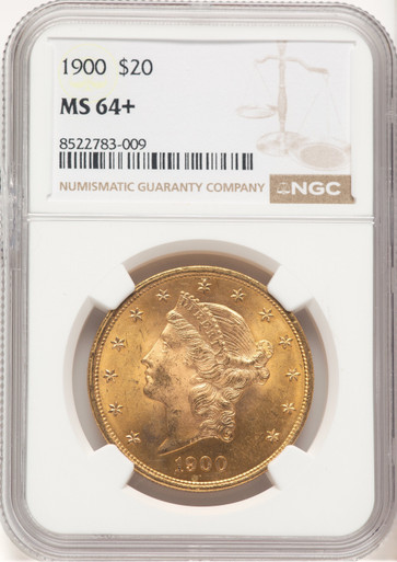 1900 $20 Liberty Double Eagle NGC MS64+ (507266084). Third Image