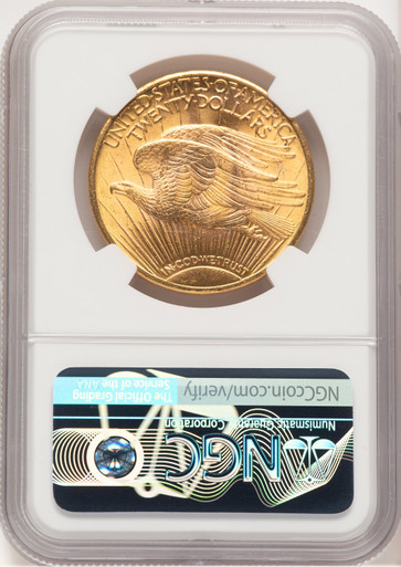 1924 $20 Saint Saint-Gaudens Double Eagle NGC MS65+ (521321061). Third Image