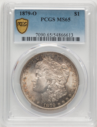 1879-O Morgan Dollar PCGS MS65 (777985012). Third Image