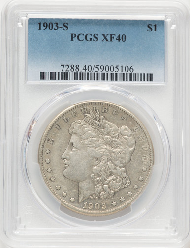 1903-S Morgan Dollar PCGS XF40 (779584028). Third image.