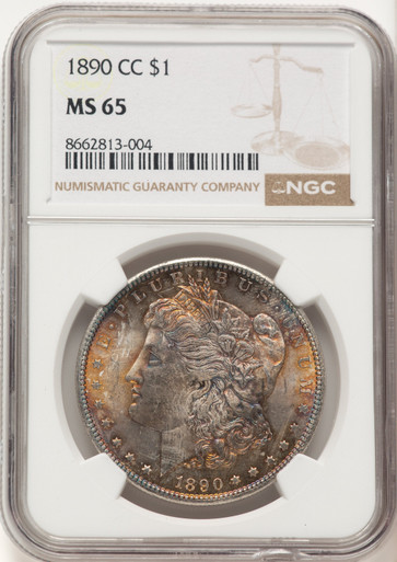 1890-CC Morgan Dollar NGC MS65 - LCR Coin