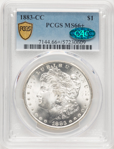 1883-CC CAC Morgan Dollar PCGS MS66+ - LCR Coin