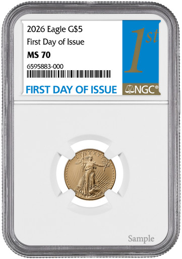 2026 1/10 American Gold Eagle NGC MS70 | LCR Coin
