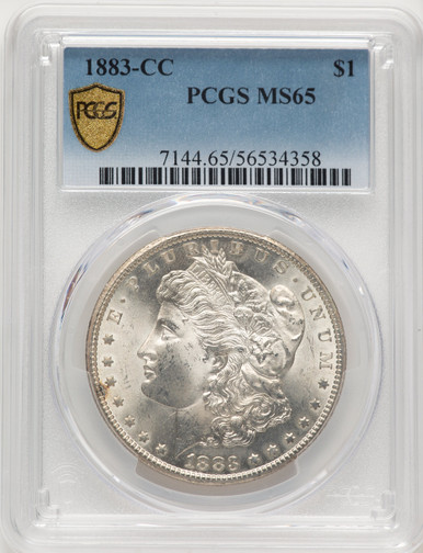1883-CC Morgan Dollar PCGS MS65 (784478017) - LCR Coin