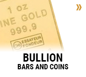 Bullion bars and coins