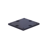 The 4" x 4" Mounting Plate is a precision machined aluminum mounting plate that accepts all Big Jon products with 4" x 4" bases. It comes with 3/4" stainless steel hex head bolts.