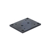 The 5" x 6" Mounting Plate is a precision machined aluminum mounting plate that accepts all Big Jon planer mast bases and Big Jon Multi-Set rod holder tree bases.