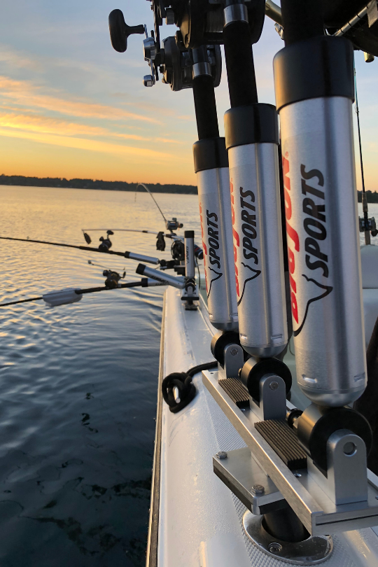 Big Jon Sports Downriggers, Rod Holders, Lures, and Planers