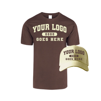 Combo C1201 Khaki / Chocolate Tee