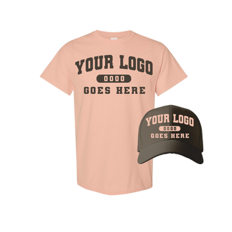 Combo GJK004 Brown / Dusty Rose Tee