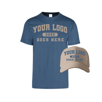 Combo GJK004 Khaki / Dolphin Tee