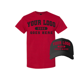 Combo GJK004 Black / Antique Cherry Tee