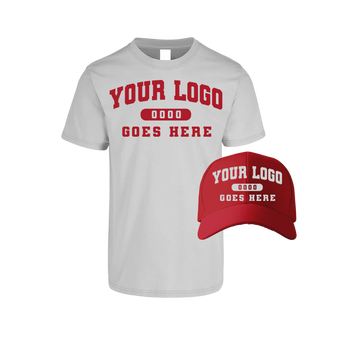 Combo GJK004 Red / Silver Tee