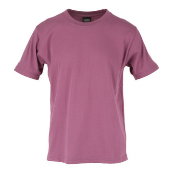 Adult Solid T-Shirts Berry T-100