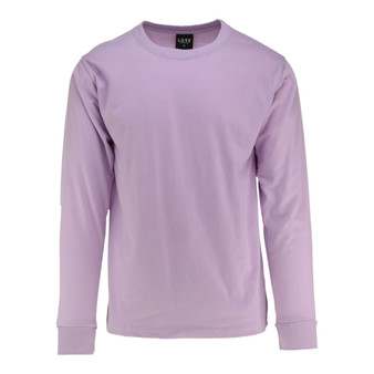Adult Solid Long Sleeve Lilac (LS-100)