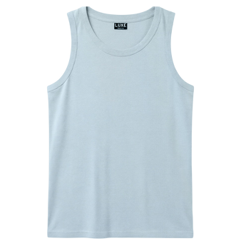 Adult Solid Tank Top Chambray (TT-100)