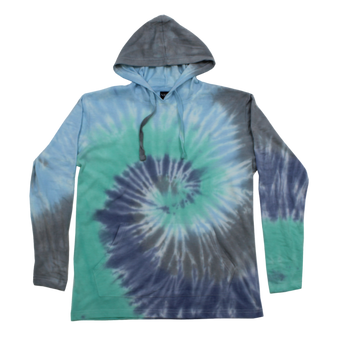 Adult Tie-dye Hooded Long Sleeve #504
