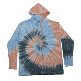 Adult Tie-dye Hooded Long Sleeve #505