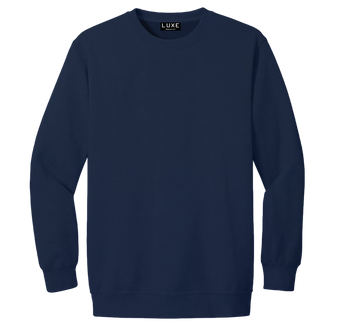 Adult Garment Dye Crewneck True Navy (GDCN-100)