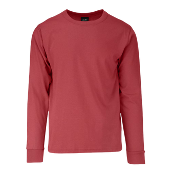 Adult Garment Dye Long Sleeve Chili (GDLS-100)