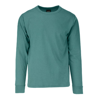 Adult Garment Dye Long Sleeve Emerald (GDLS-100)