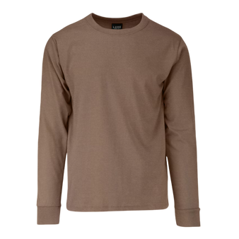 Adult Garment Dye Long Sleeve Espresso (GDLS-100)