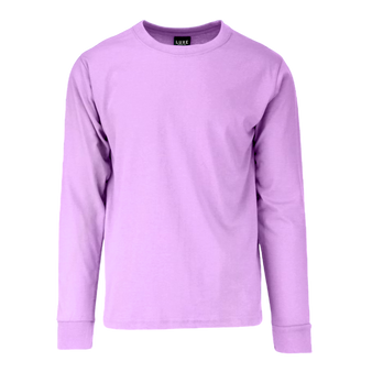 Adult Garment Dye Long Sleeve Neon Violet (GDLS-100)