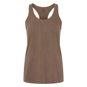 Adult Garment Dye Racerback Tank Espresso (GDRB-100)