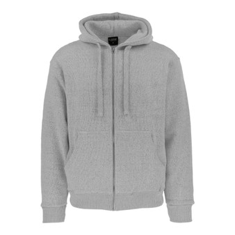 Nantucket Full Zipper Hoodie Salt and Pepper NHZ-100