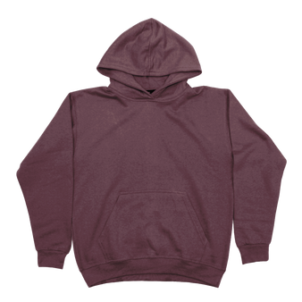 Youth Hoodie Heather Maroon (H-200)