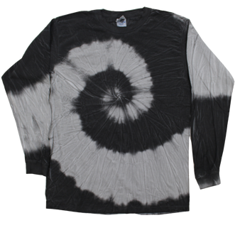 Youth Long Sleeve Tie-Dye T-shirt Dark Knight (YTD-LS)