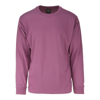 Youth Solid Long Sleeve Berry LS-200
