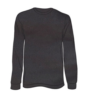 Youth Solid Long Sleeve Pepper LS-200