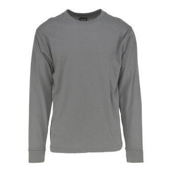 Youth Solid Long Sleeve Granite LS-200