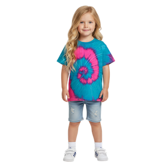 Toddler Tie-Dye T-shirt #116 (TD-300)