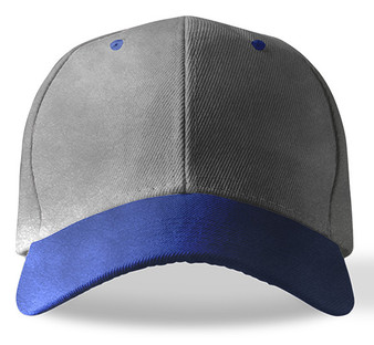 Two Tone Caps 1201 Grey/Blue