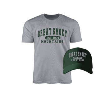 Combo Dk. Green & Heather Grey