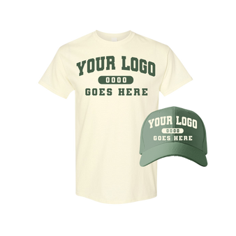 Combo PS1400 Greentea / Off White Tee