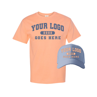 Combo PS1400 Saxblue / Peach Tee