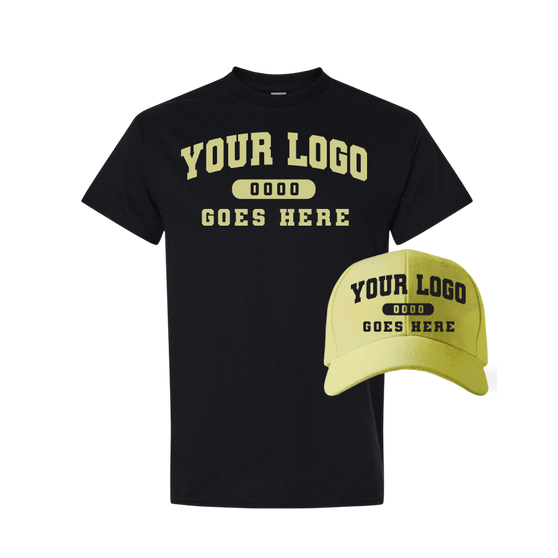 Combo C1201 Dk. Yellow / Black Tee