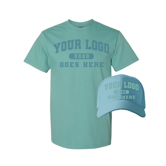 Combo C1201 Chalky Mint / Seafoam Tee