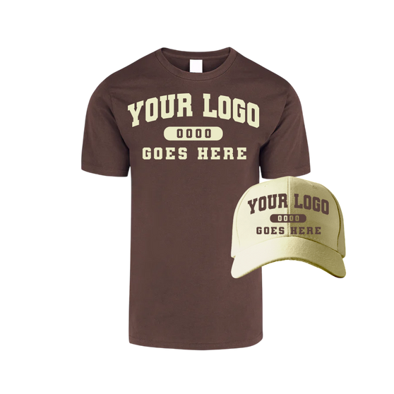 Combo C1201 Khaki / Chocolate Tee